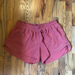 Lulu Lemon size 12 T blush pink shorts